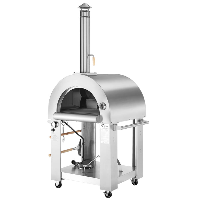 Empava Outdoor Wood Fired and Gas Pizza Oven PG03