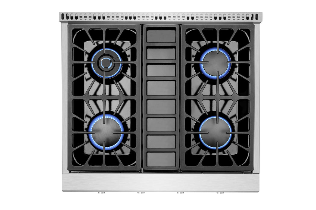 Empava Pro-style 30 in. Slide-in Gas Cooktop 30GC30