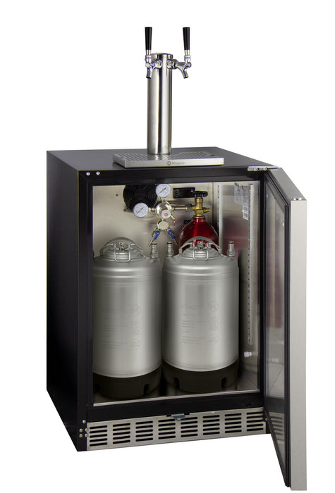 Kegco 24" Built-In ADA Kegerator With Premium Dispense Components