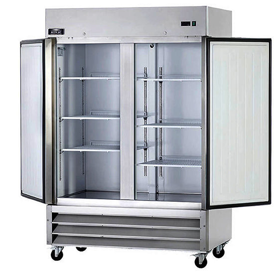 Arctic Air AF49 | 54" Wide 2 Door Bottom Mount Reach-In Freezer