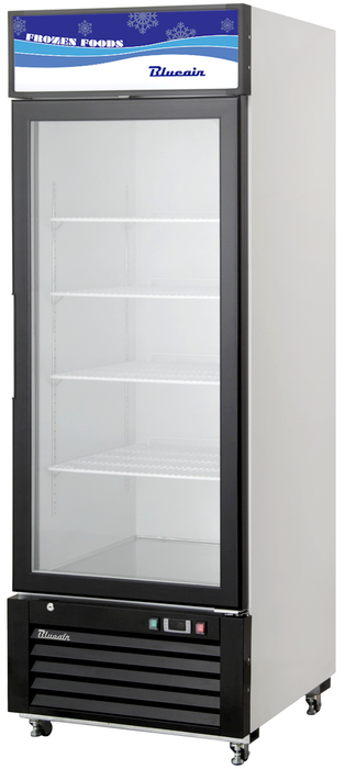 Blue Air BKGF23-HC | 27" Wide 1 Swing Door White Merchandiser Freezer