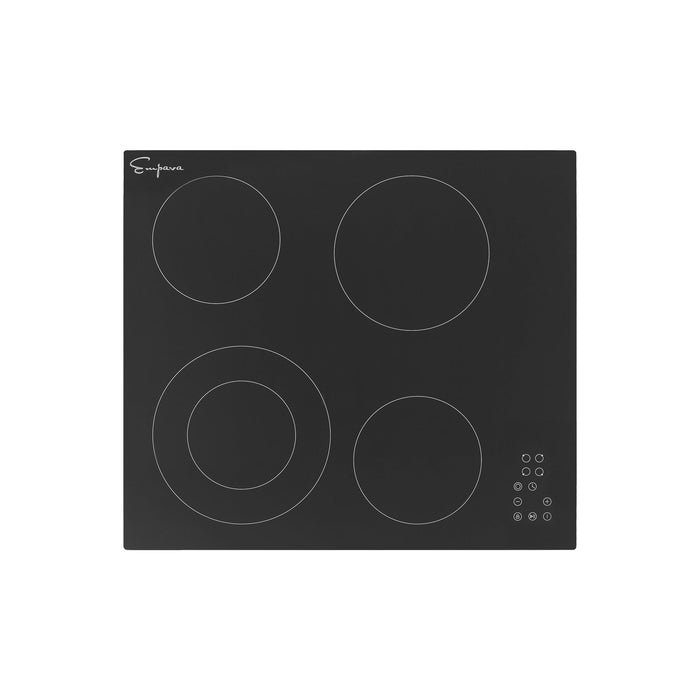 Empava 24 Inch Black Electric Radiant Cooktop 24REC11