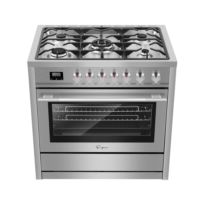 Empava 36 Inch Freestanding Range Gas Cooktop And Oven  36GR01