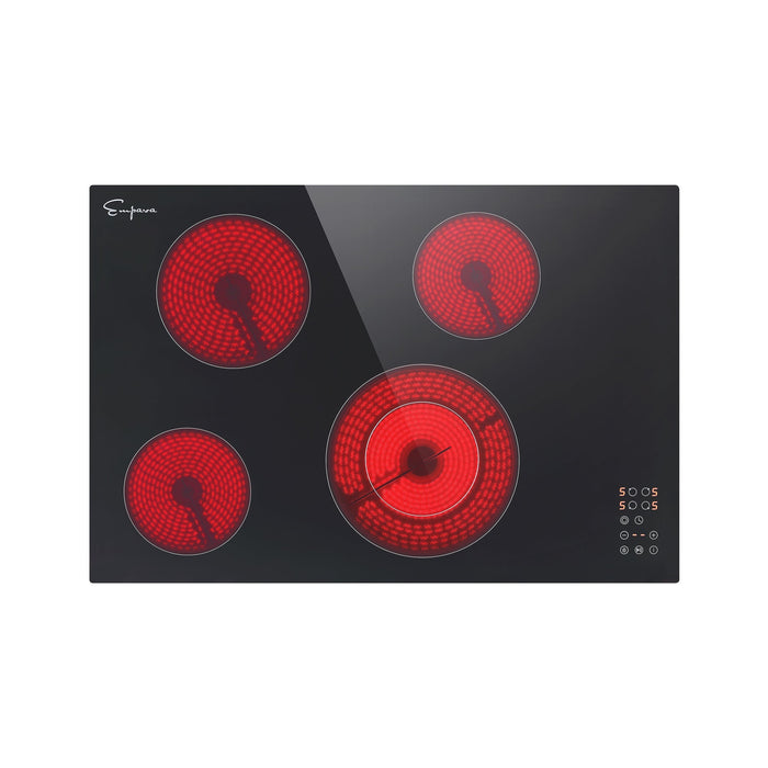 Empava 30 Inch Black Electric Radiant Cooktop 30REC12