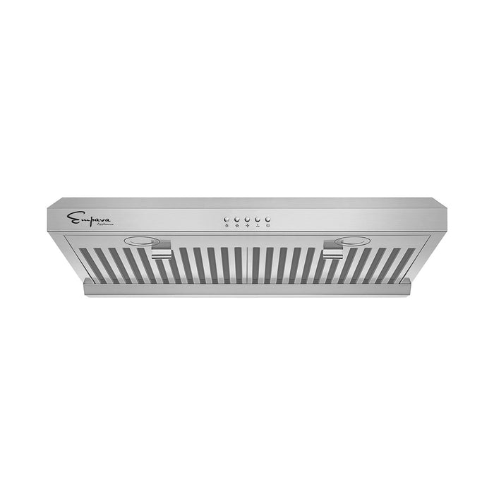 Empava 30 in. Kitchen 400 CFM Ultra Slim Ducted Under Cabinet Range Hood 30RH08