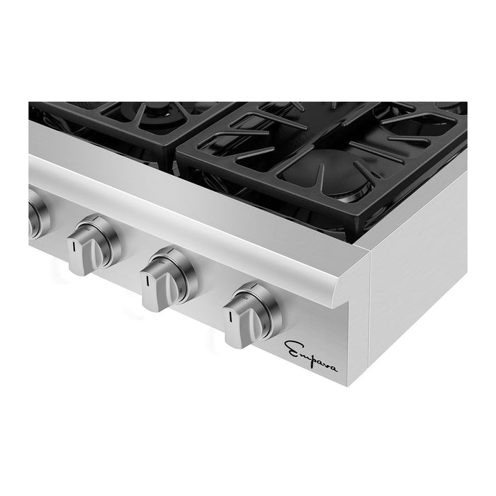 Empava Pro-style 36 In. Slide-in Gas Cooktops 36GC31