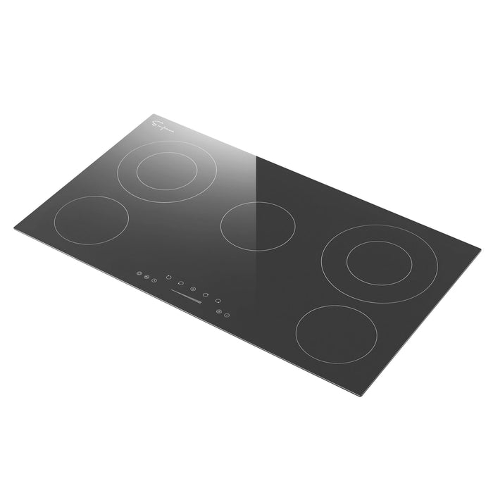 Empava 36 Inch Black Electric Radiant Cooktop 36REC14