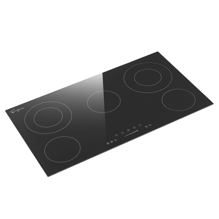 Empava 36 Inch Black Electric Radiant Cooktop 36REC14