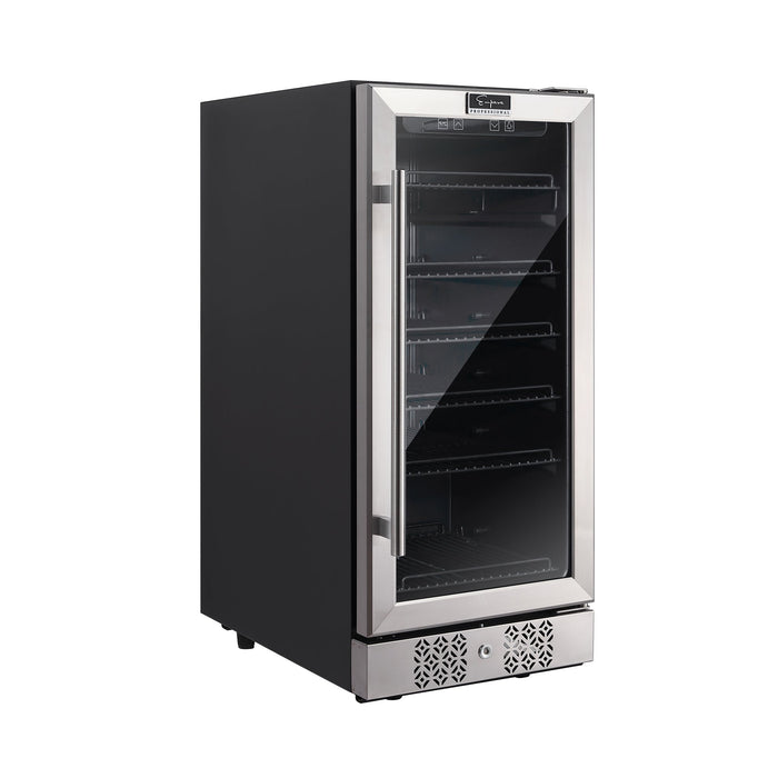 Empava 15 Inch Wine Cooler Undercounter 3cu.ft 84 Cans Mini Fridge BR01S