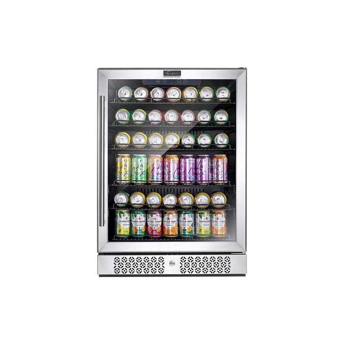 Empava 24 Inch Freestanding & Built-in Beverage Fridge BR02S