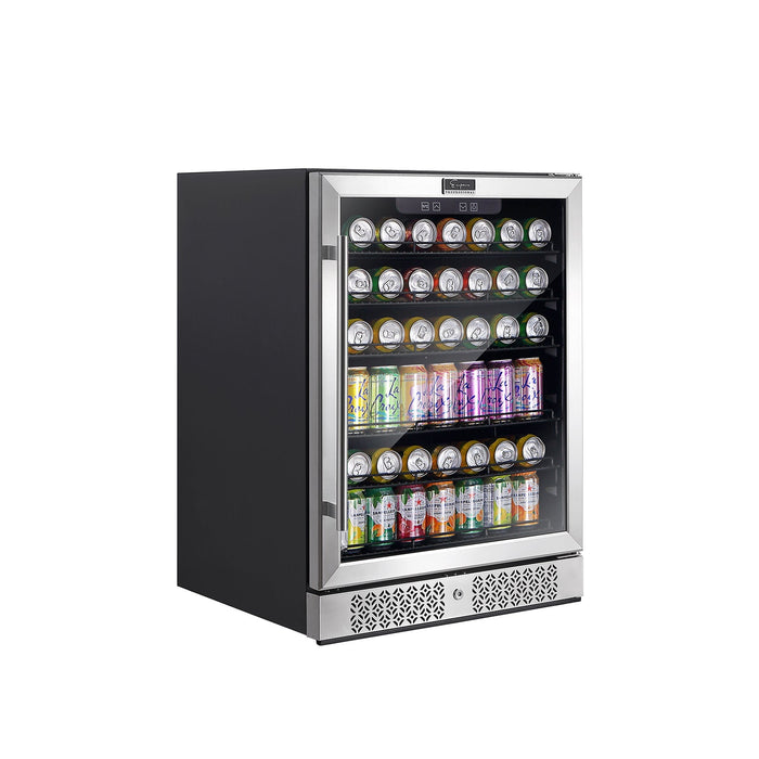 Empava 24 Inch Freestanding & Built-in Beverage Fridge BR02S