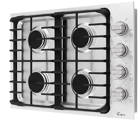 Empava 30 in. Built-in Stainless Steel Gas Cooktop 30GC33