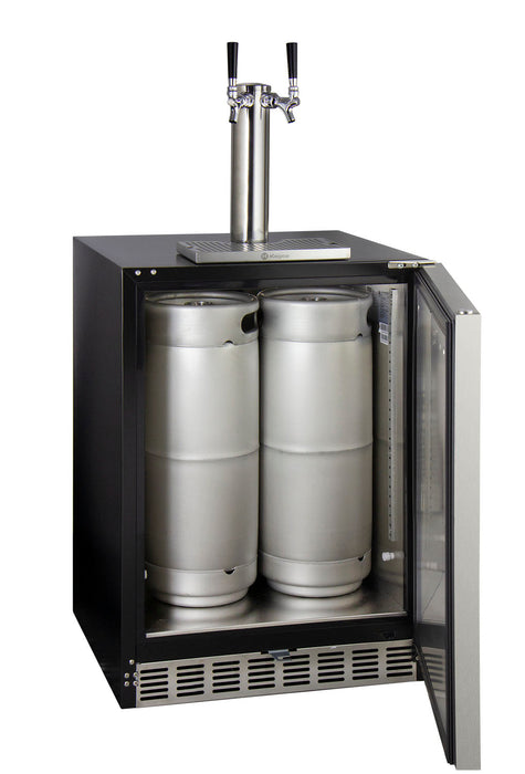 Kegco 24" Built-In ADA Kegerator With Premium Dispense Components