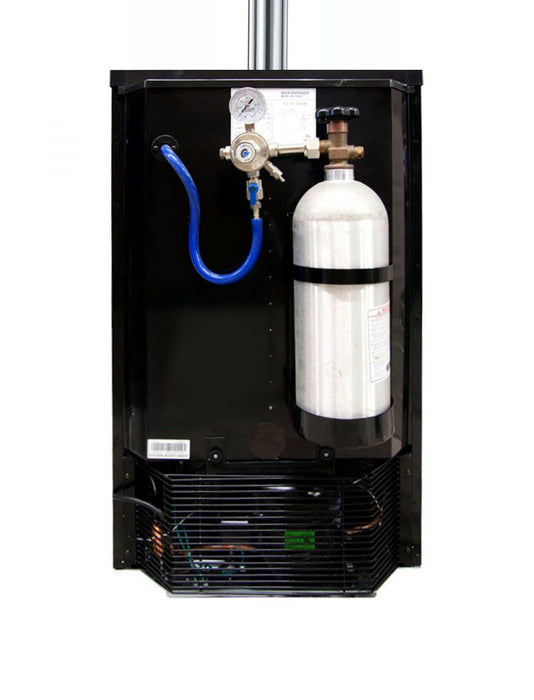 Kegco 20" Cold Brew Coffee Single Tap Kegerator with Nitrogen Tank