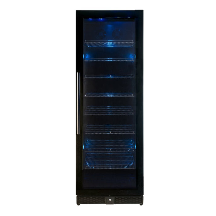 Kings Bottle 164 Bottle Large Wine Refrigerator With Glass Door