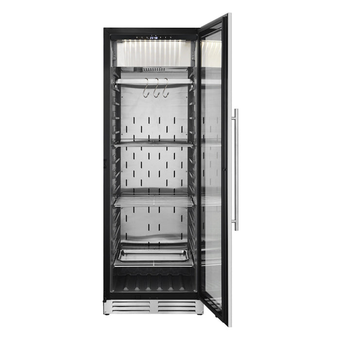 Kings Bottle Glass Door Upright Steak Ager Refrigerator