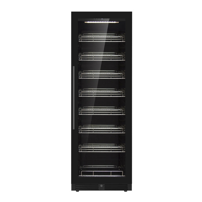 Kings Bottle Large Beverage Refrigerator With Low-E Glass Door