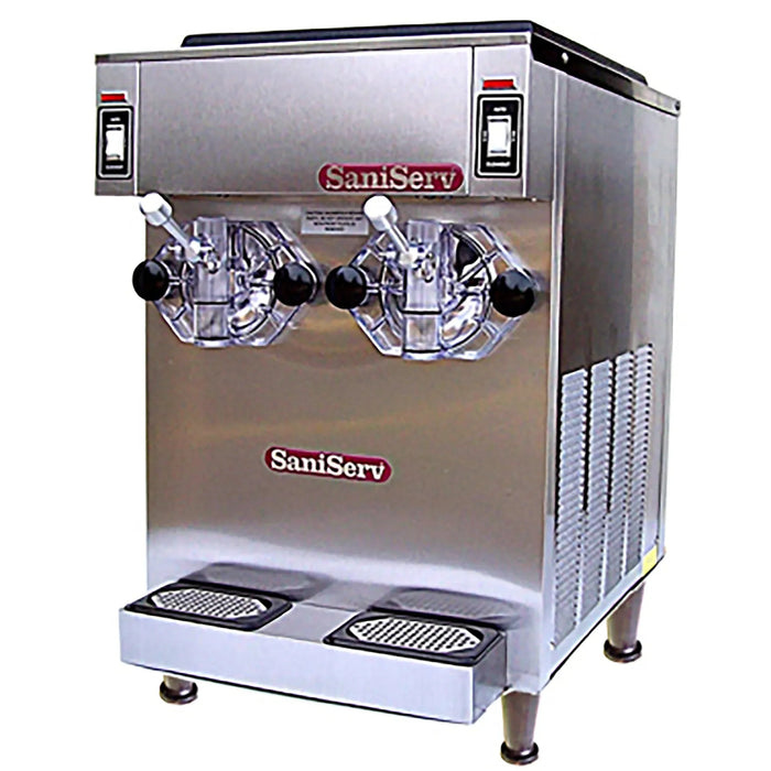 SaniServ 691 Double Frozen Smoothie Machine - 896 Oz/26.4L Capacity, 1 HP