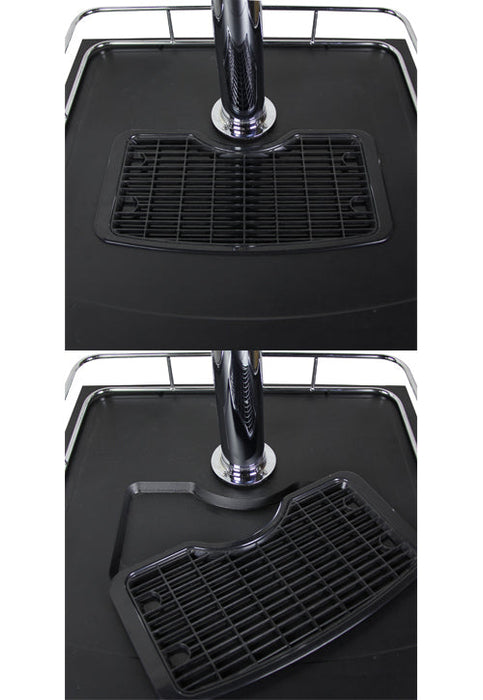 Kegco 24" Cold Brew Coffee Dual Tap Kegerator With Adjustable Shelves and Stainless Steel Interior
