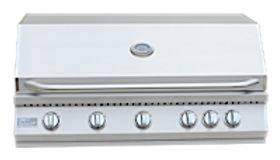 Kokomo 40” Built in Gas Grill (5 Burner/Back Burner)