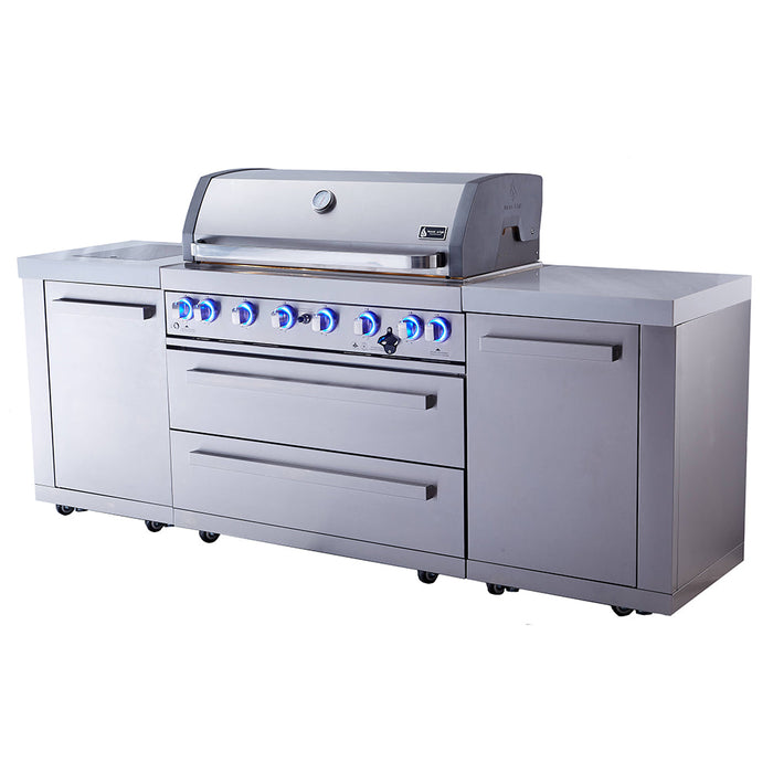 Mont Alpi 805 BBQ Grill Island - MAi805