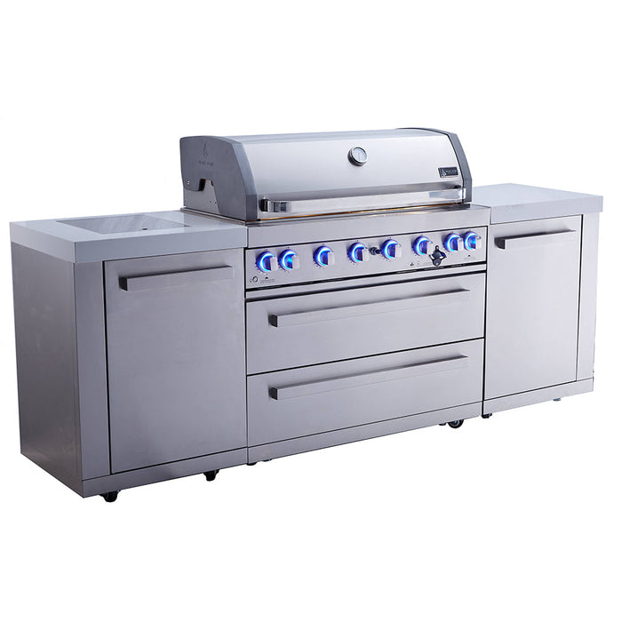 Mont Alpi 805 BBQ Grill Island - MAi805