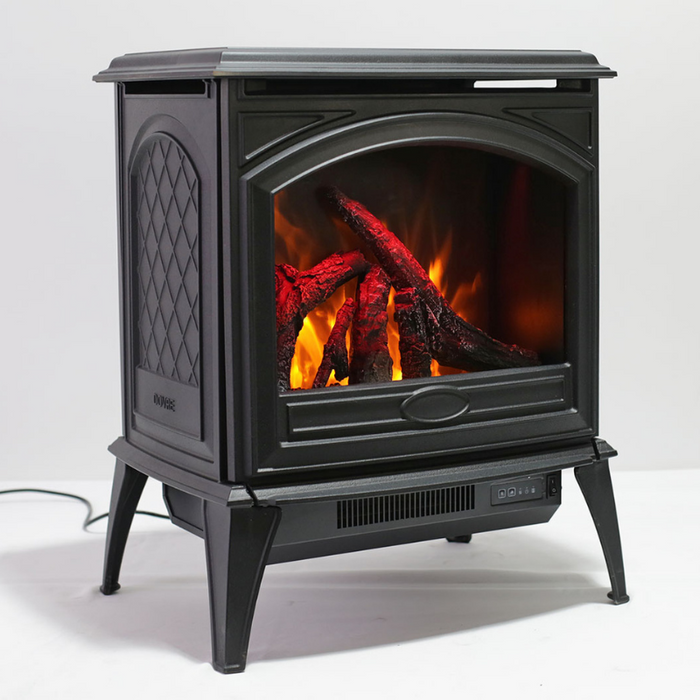 Amantii - Lynwood Cast Iron Freestanding Electric Stove