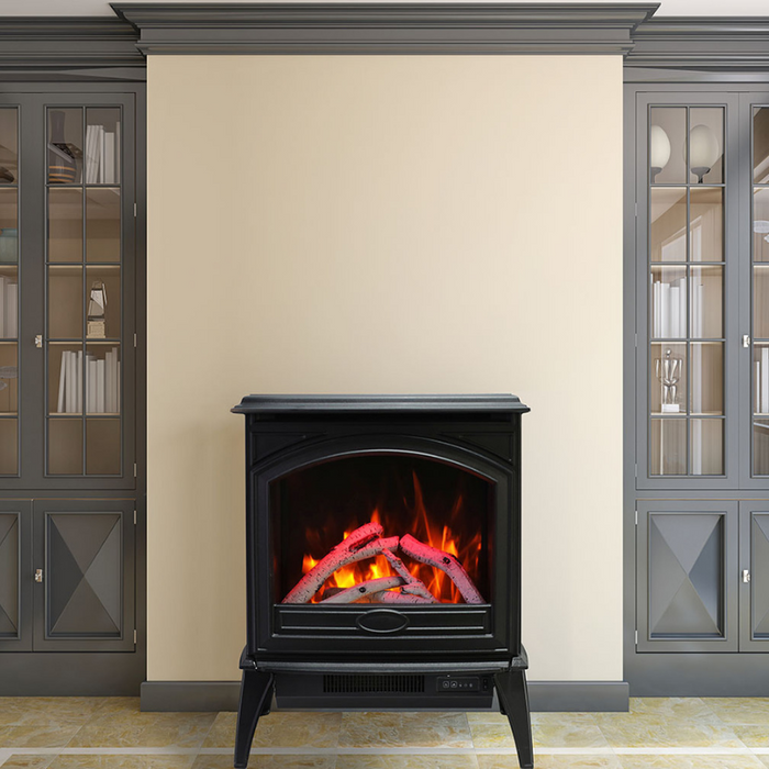 Amantii - Lynwood Cast Iron Freestanding Electric Stove