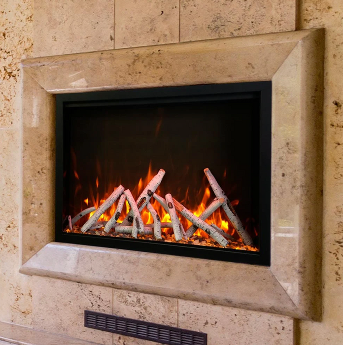 Amantii - Traditional Smart Wifi Enabled Electric Fireplace