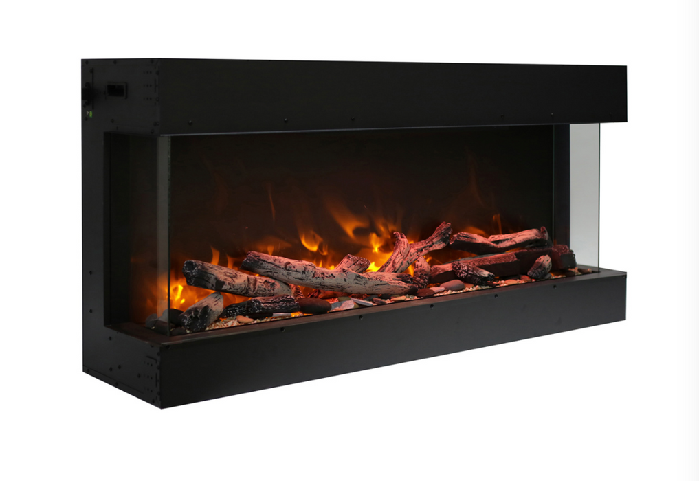 Remii - Bay Slim Built-In Electric Fireplace