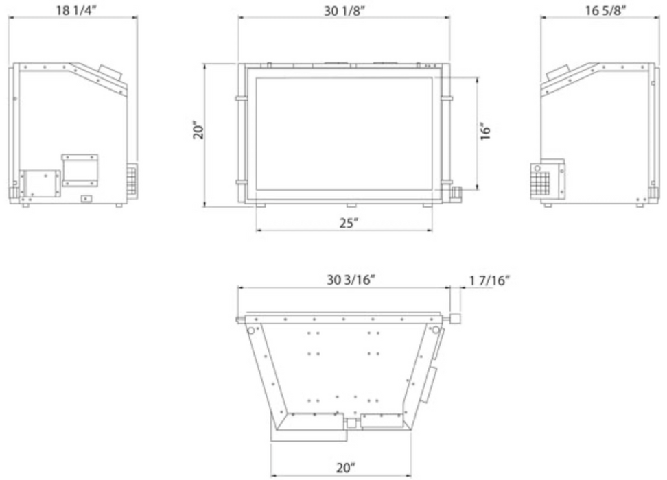 Sierra Flame - Abbot 30 Direct Vent Gas Fireplace Insert