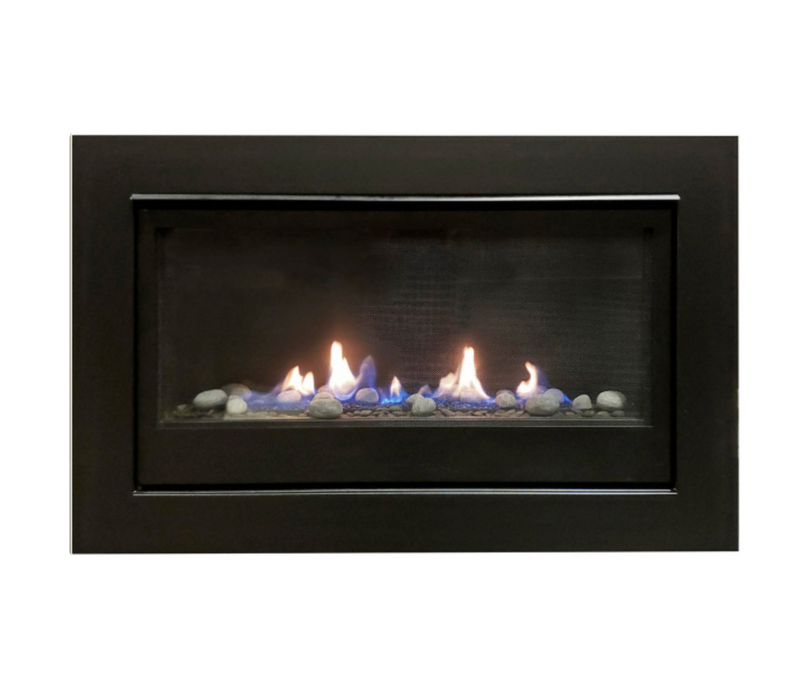 Sierra Flame - Boston-36 Builders Linear Gas Fireplace