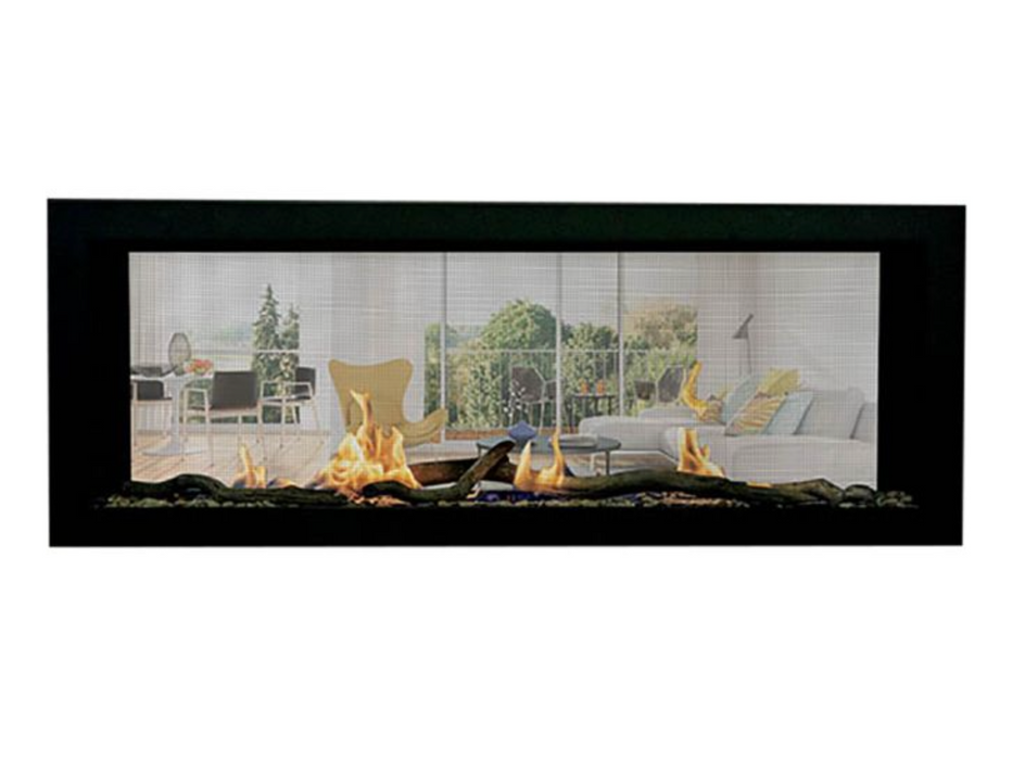 Sierra Flame - Emerson 48 See Through Direct Vent Linear Gas Fireplace