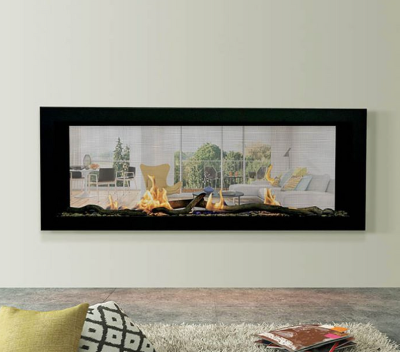 Sierra Flame - Emerson 48 See Through Direct Vent Linear Gas Fireplace